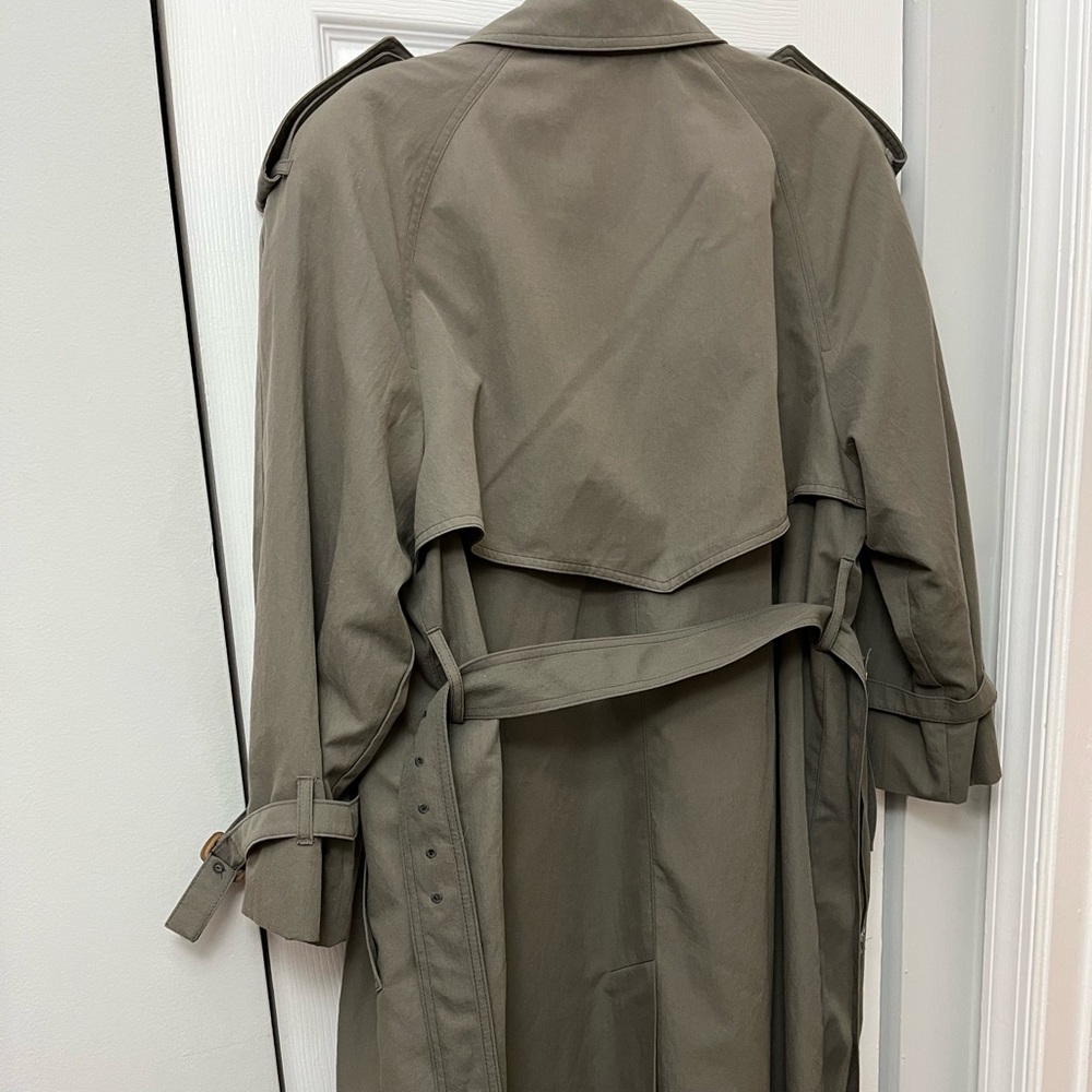 London Fog Trench Coat - size 12 petite